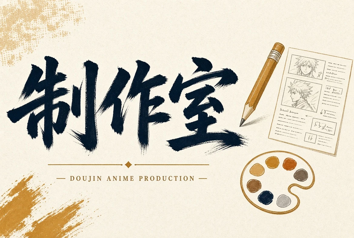 动漫制作流程观察